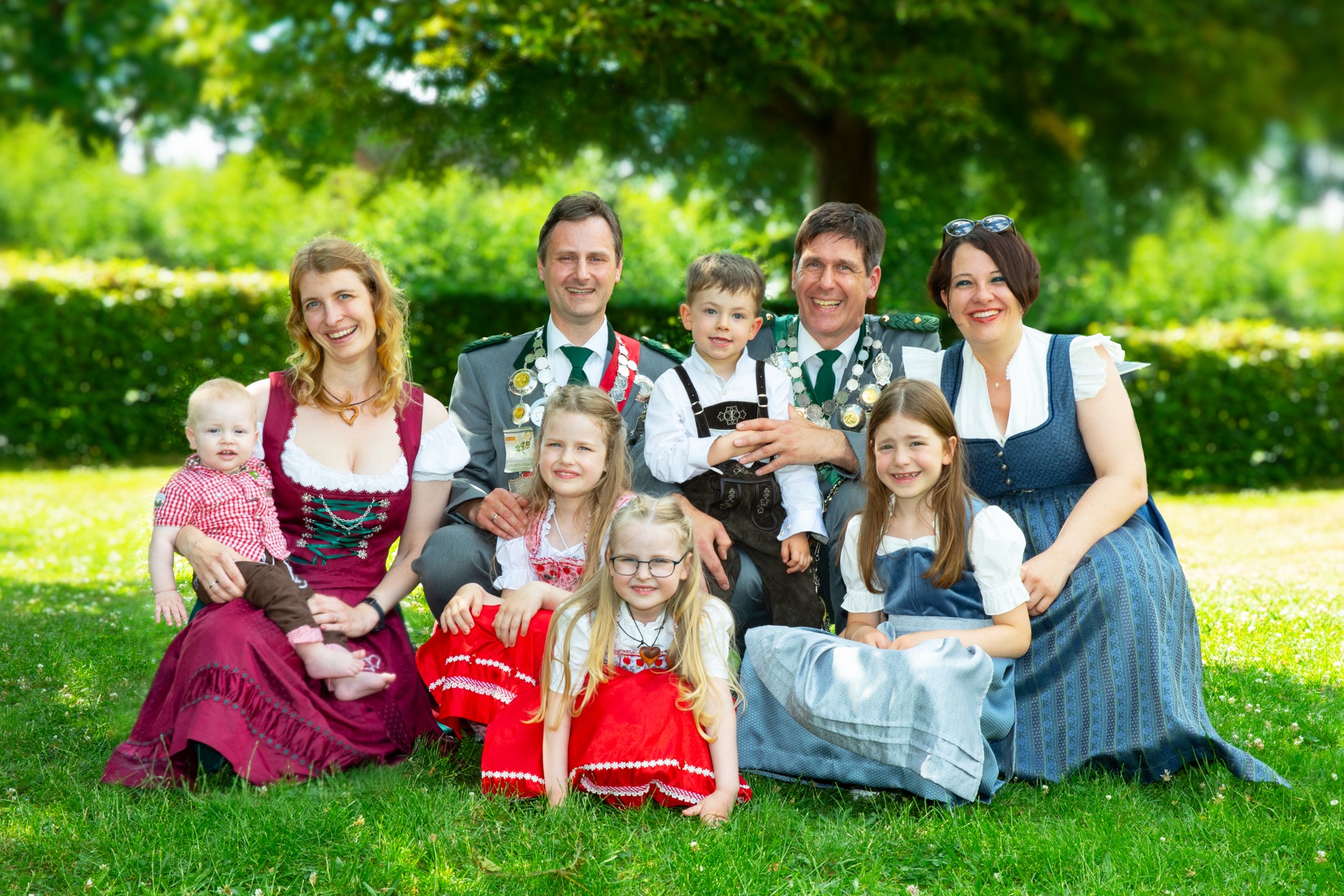 Könige der Schützengesellschaft Rehau 2025